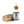 Partnered Process broad spectrum hemp oil tincture bottle with bamboo dropper beside its cardboard tube packaging.