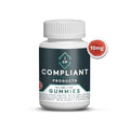 Compliant Products - 10mg D9 THC - 10:1 CBD + THC Gummies - 10 Count Jar