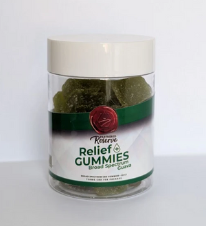 Partnered Reserve Broad Spectrum CBD Relief Gummies