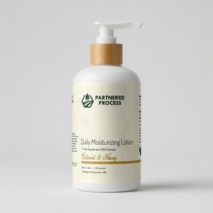 Partners - Daily Moisturizing Lotion 1200mg CBD (Oatmeal Honey)